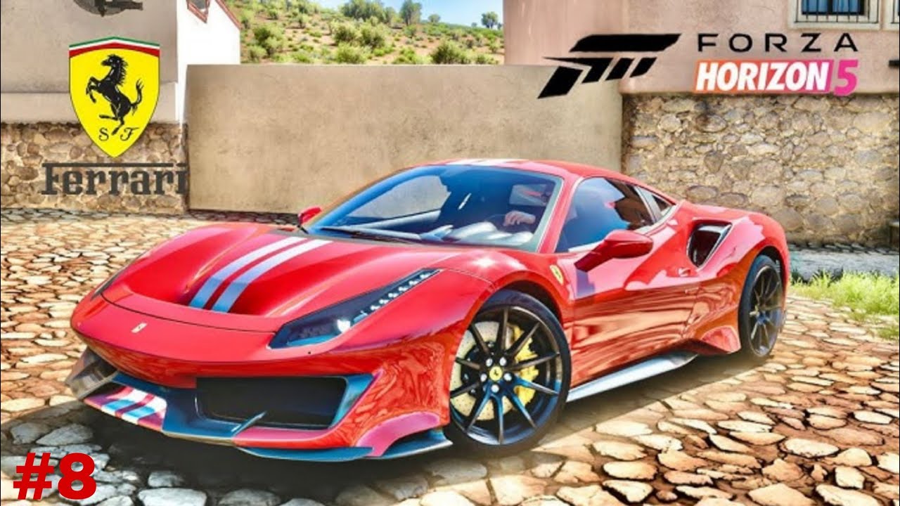 NOW THIS FERRARI IS READY TO WIN ALL THE RACES | FORZA HORIZON 5 GAMEPLAY #8