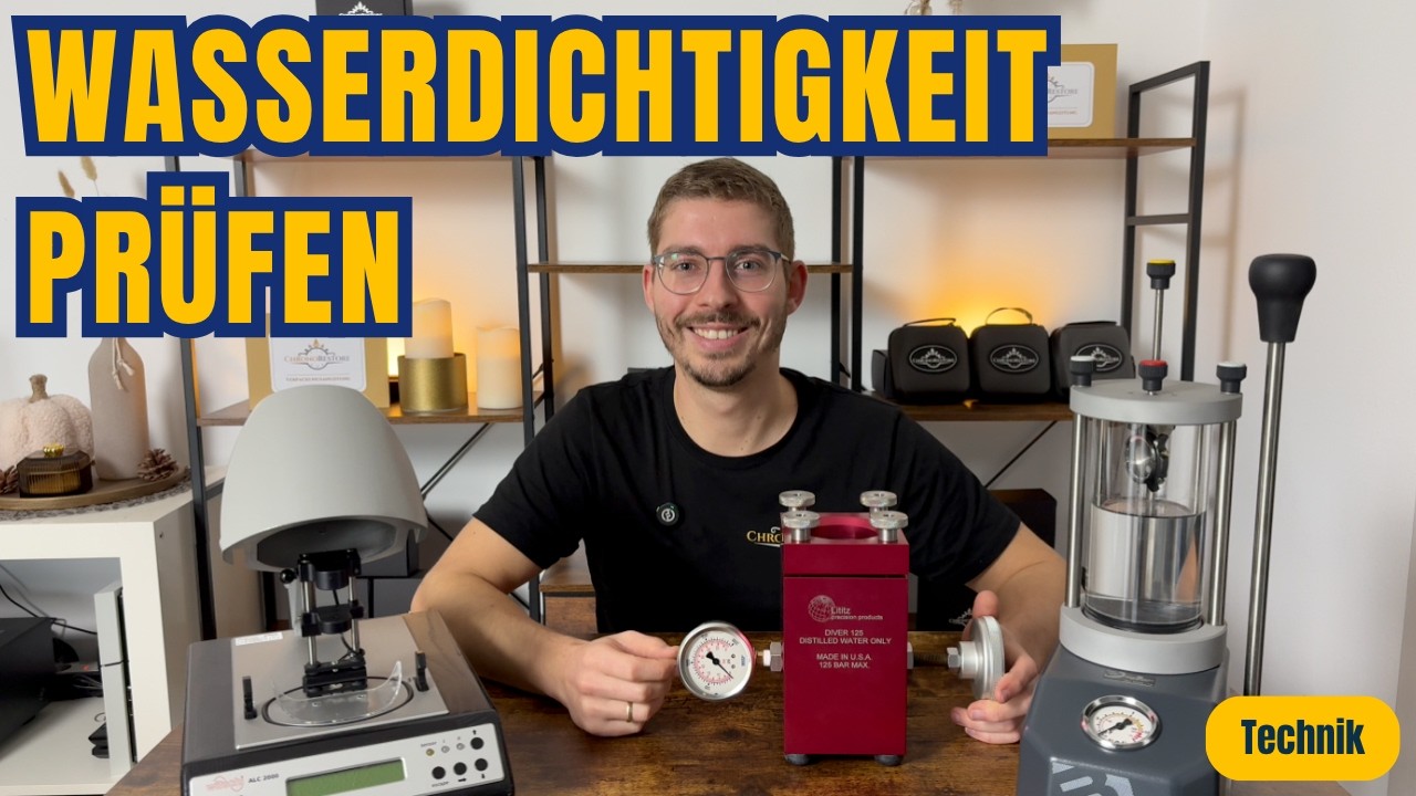 Uhren Wasserdichteprüfgeräte und deren Funktion erklärt von Uhrmacher Leon
