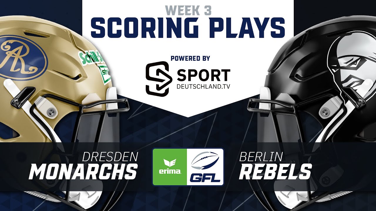 Dresden Monarchs vs. Berlin Rebels | Highlights - ERIMA GFL, Week 3 | SDTV