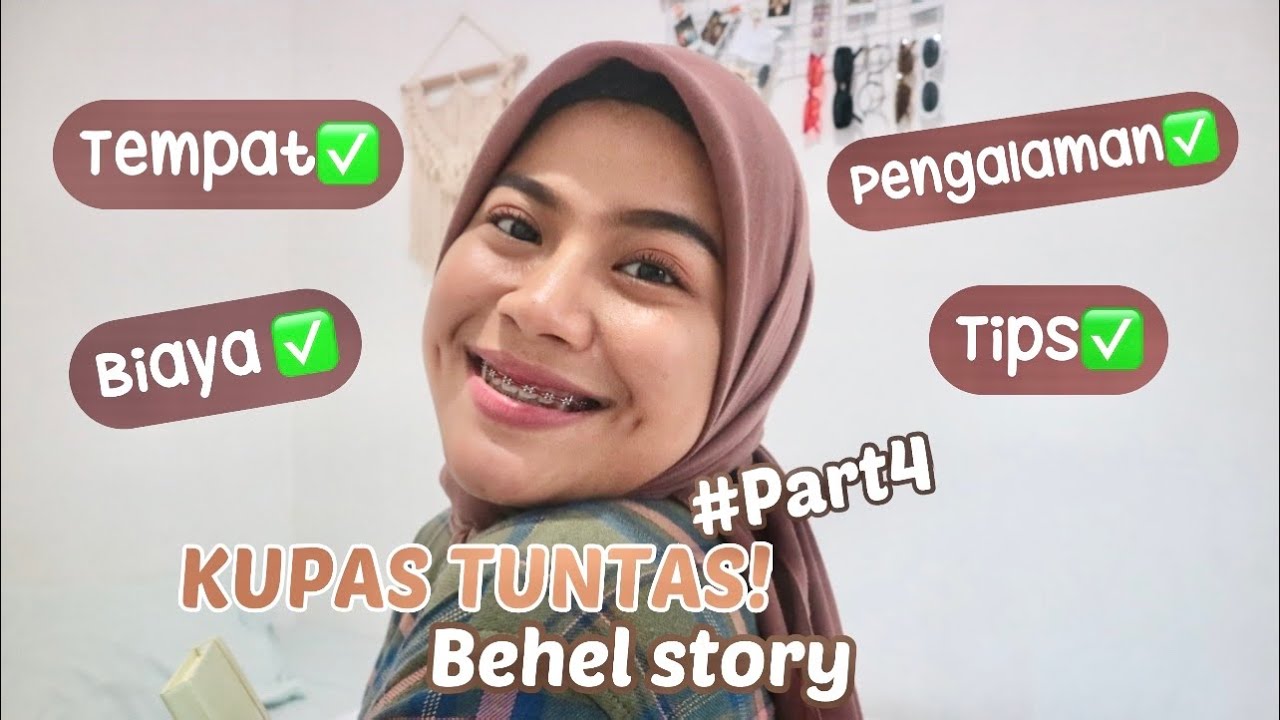 Pengalaman pakai behel di Batam : biaya pasang behel & kontrolnya🦷 #Behelstory part4