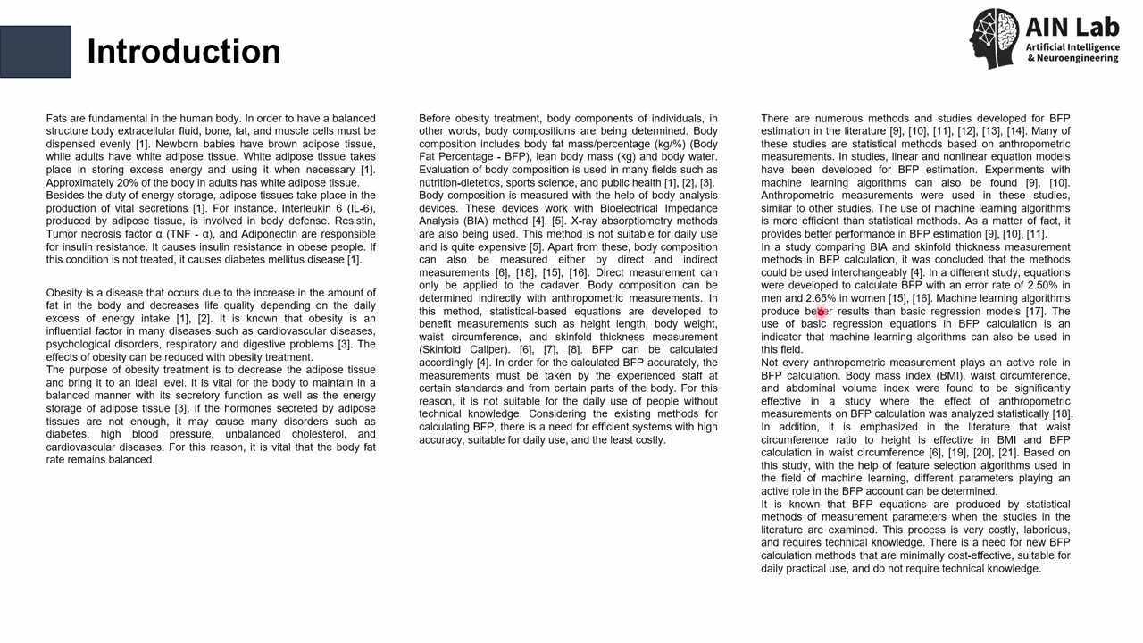 [저널미팅] Estimation of Obesity using Photoplethysmography (PPG)