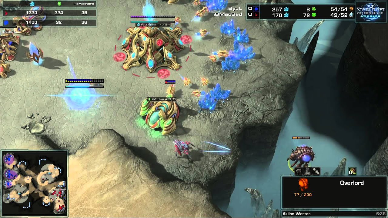 WCS America Premier League Finals Macsed vs Byul Game 1