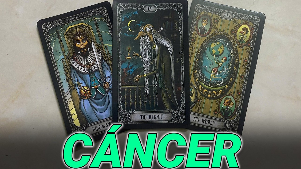 Cáncer 🌙 El amor existe… pero algo en su interior ya cambió 😨 Tarot Amor Diario