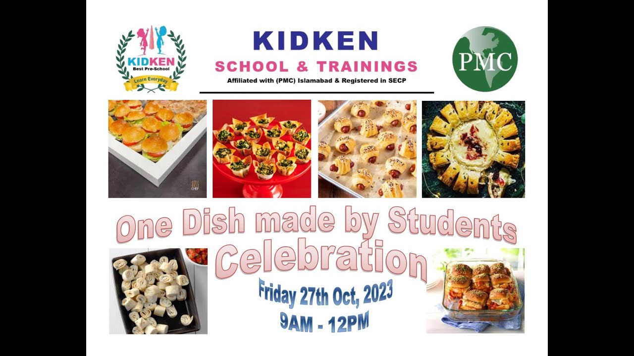 Ahad making a dish for one dish party | One dish party at KIDKEN #kidkenschool #party #enjoying