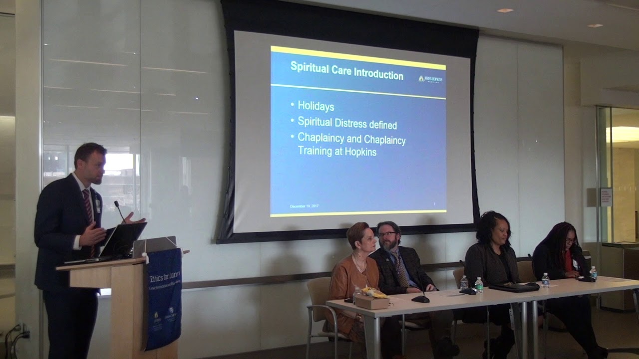 Ethics: Identifying Spiritual Distress and Chaplain Interventions