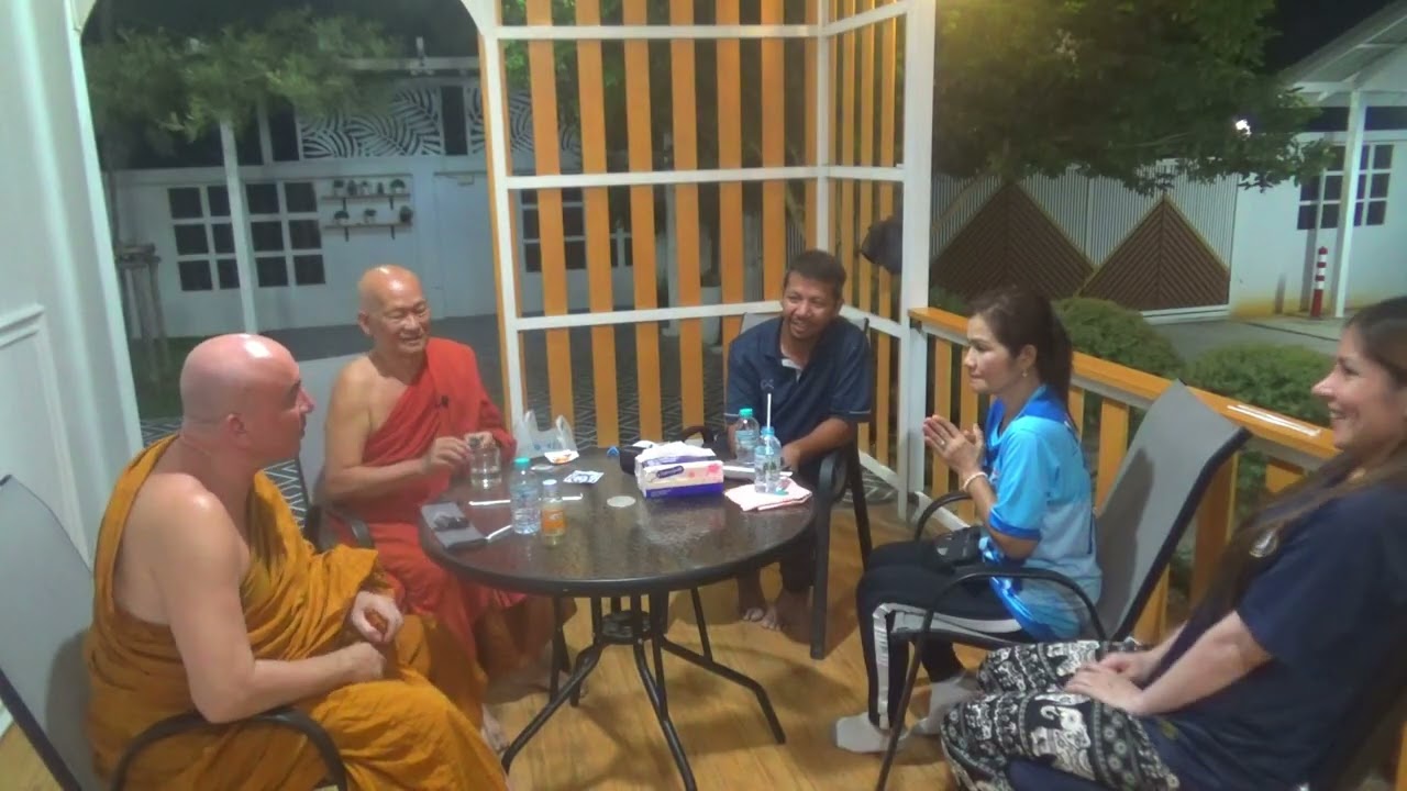 081 สนทนาธรรมสอบถามความเข้าใจ โดย พระมหาบุชู พระพรสยาม(เอ)โยมทราย,โยมตึก,โยมนกยูง