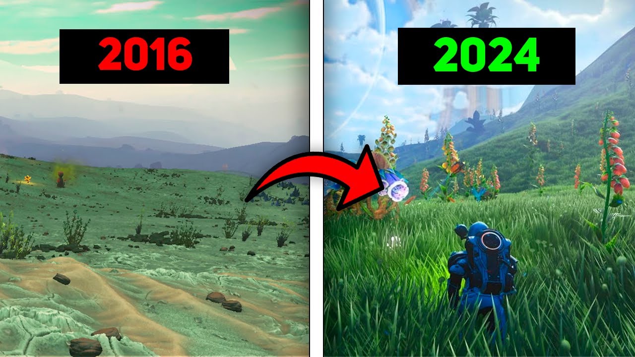 NO MAN'S SKY 2016 VS 2024 - FROM FAILURE TO SUCCESS