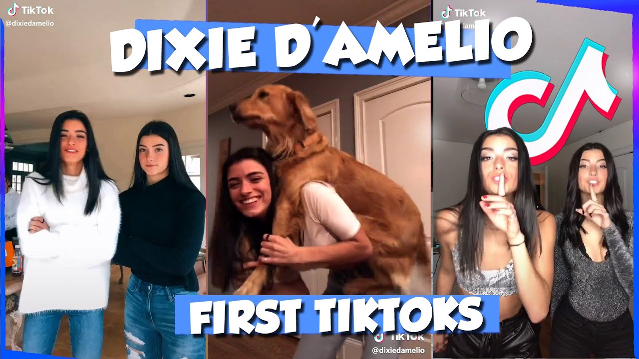 Dixie d'Amelio First TikToks | This is TikTok