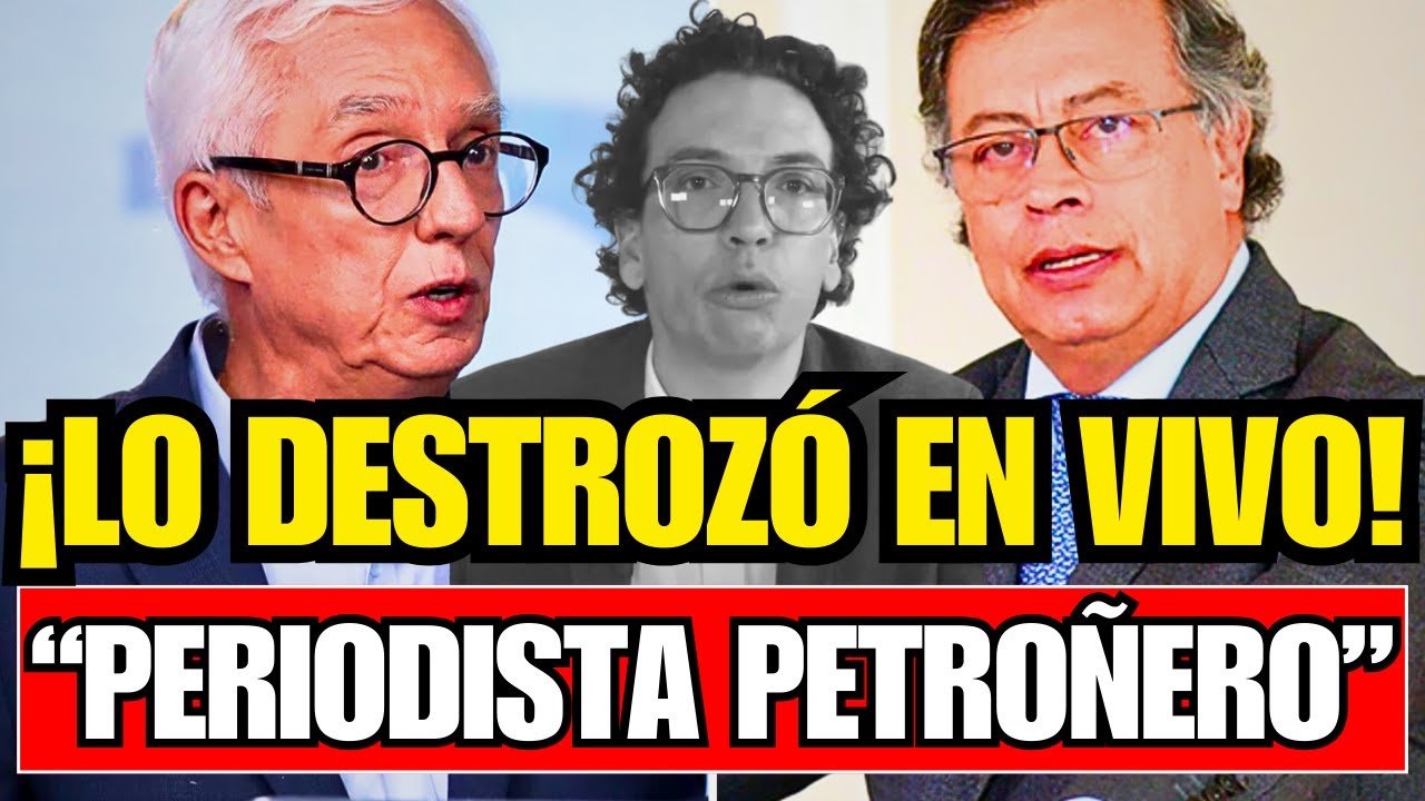 Jorge Robledo DESTROZA a Periodista Izquierdista de la Silla Vac&iacute;a EN VIVO