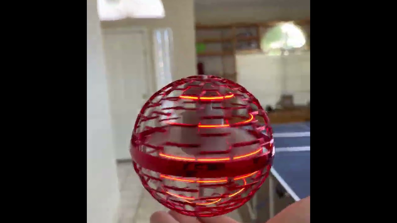 This Flying Ball Floats & Returns To You!