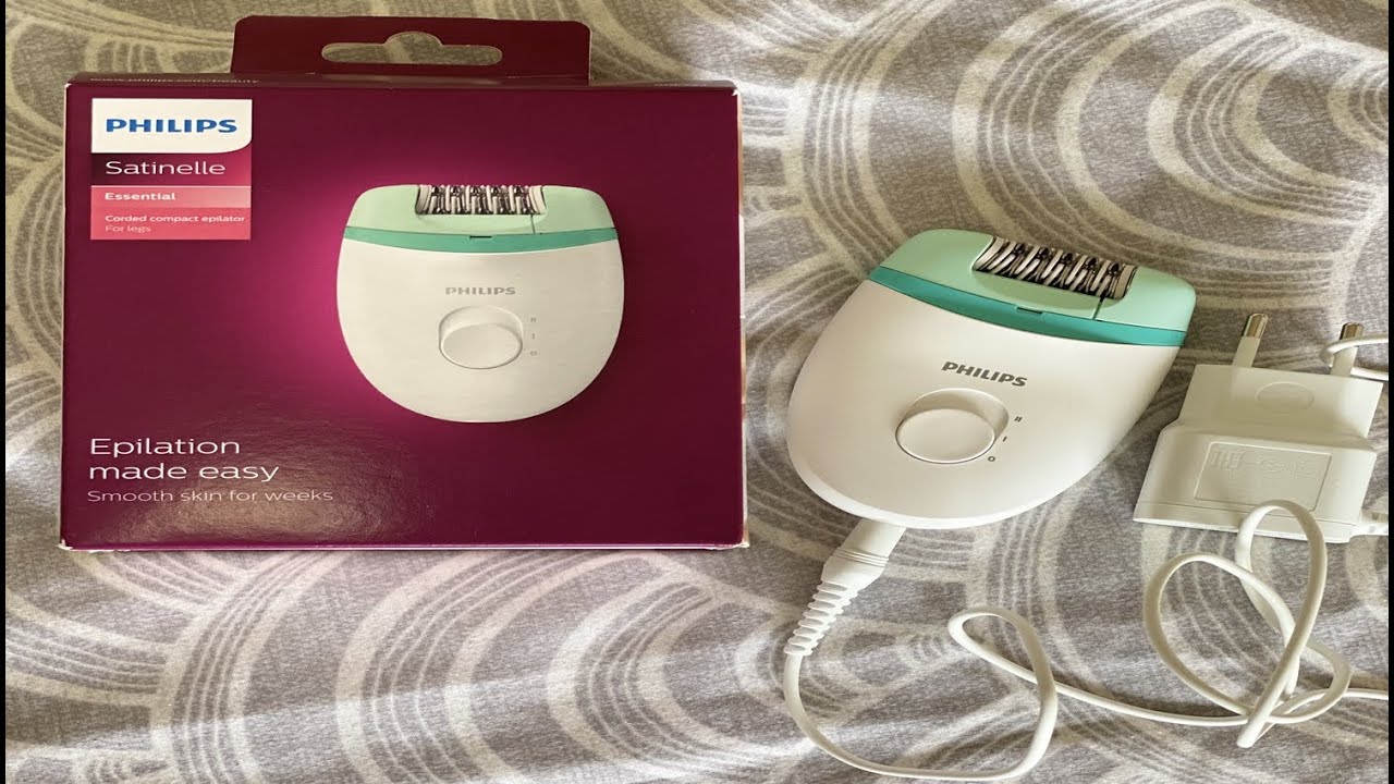 How to use Epilator (Philips Satinelle epilator)