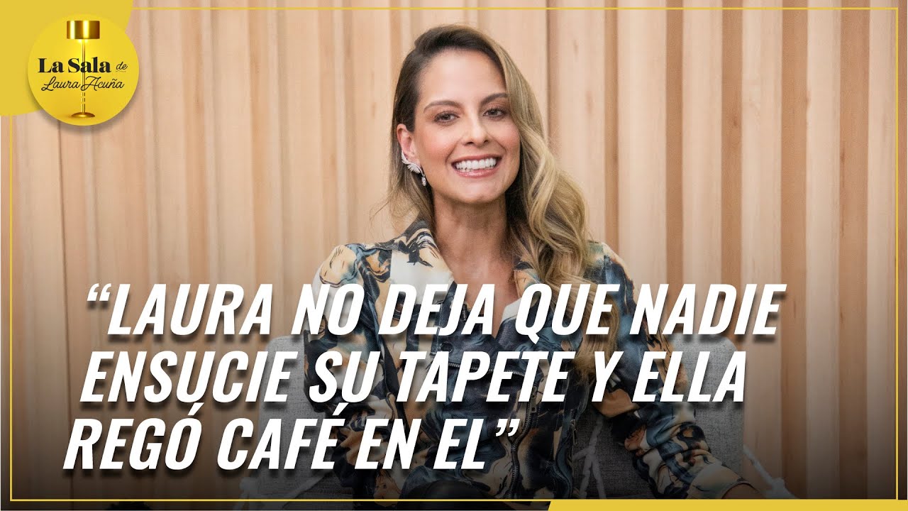 Laura no deja que NADIE ensucie su tapete y ella REGÓ CAFÉ en el 😂