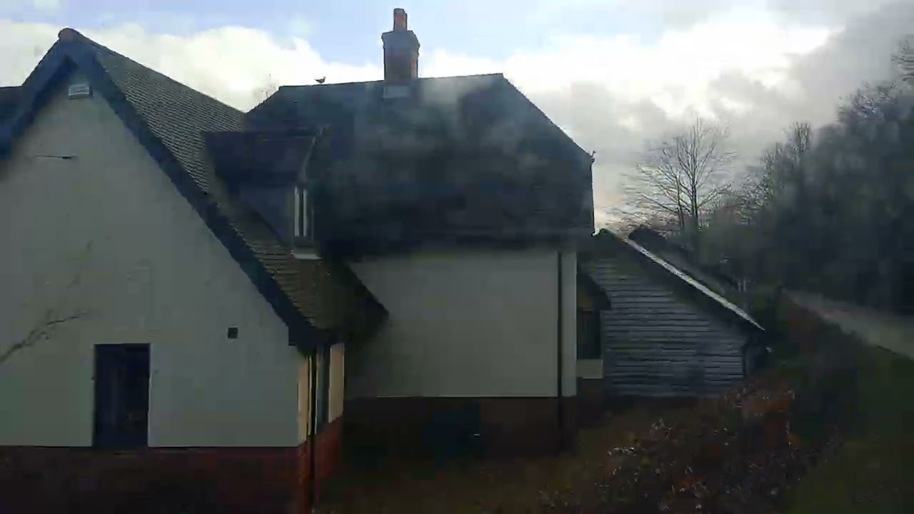 Driving up through Forest of Dean on the approach to Coleford, UK. 20th Feb 2026 14:57