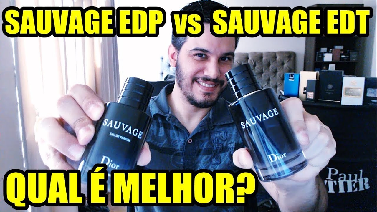 SAUVAGE EDP vs SAUVAGE EDT - Qual é o melhor? #batalhadeperfumes