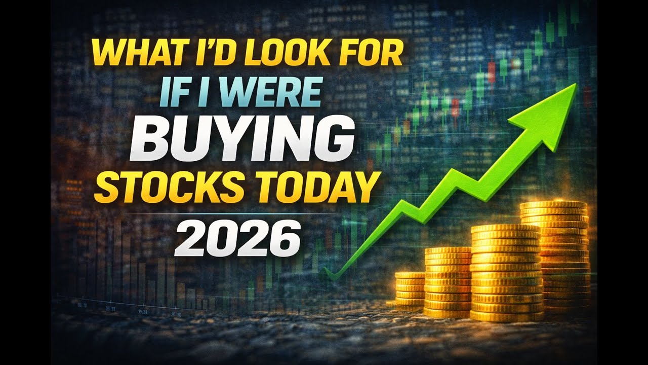 What I’d Look for If I Were Buying Stocks Today 2026