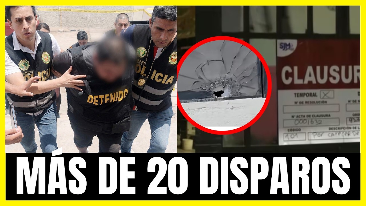 🛑¡RÁFAGA DE PLOMO!: Sicario ATACÓ Restobar Lleno en SJM. La PNP le pisa los talones