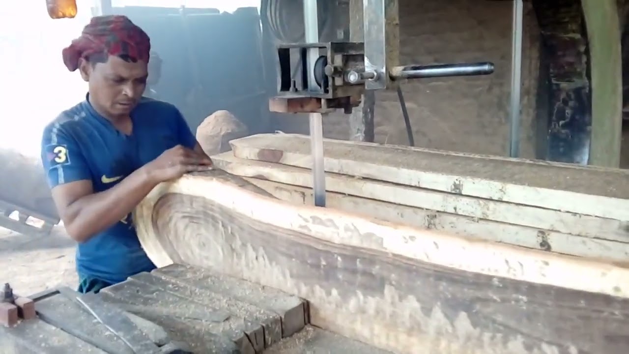 Straight and Crooked Wood Cutting- Finishing Perfectly in Saw Mill of Asia BD Saw Mill Cut