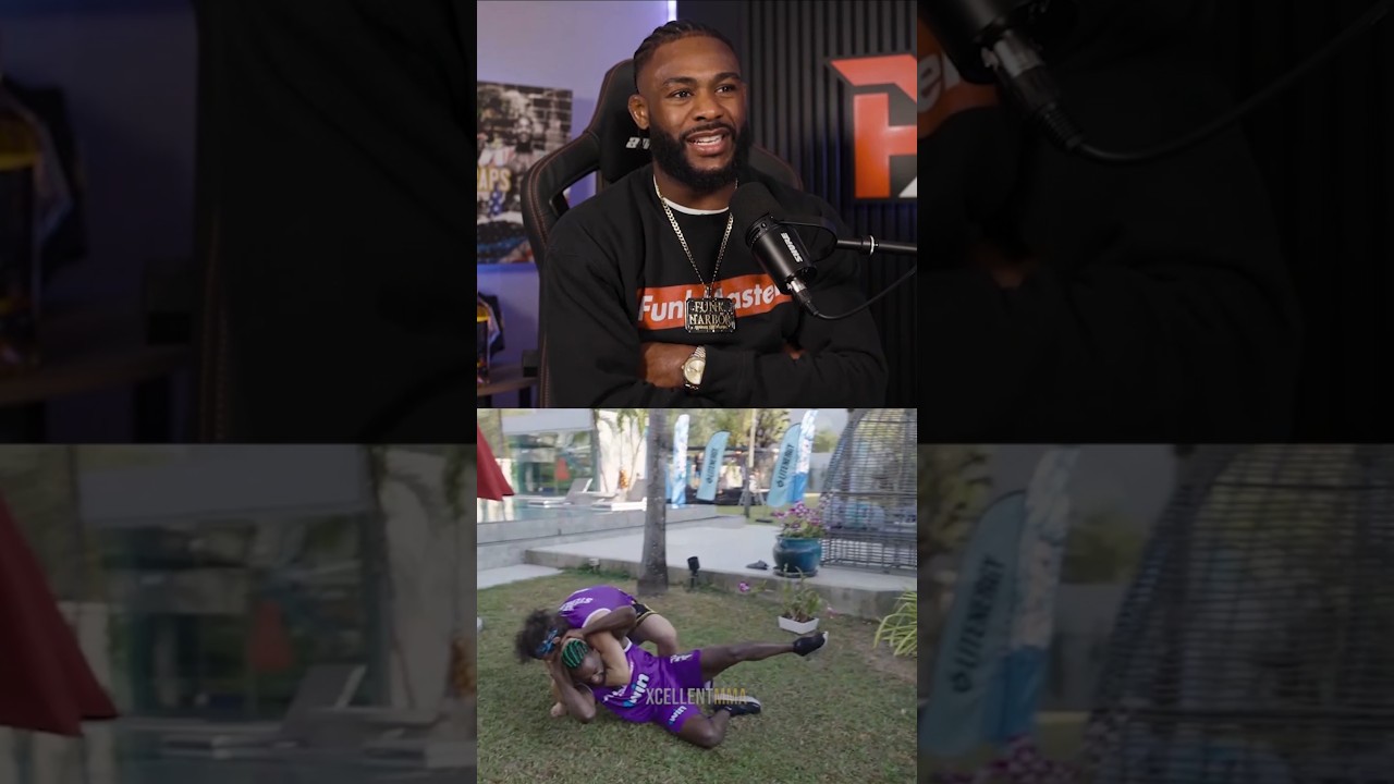 Aljamain Sterling reacts to getting submitted on reality show