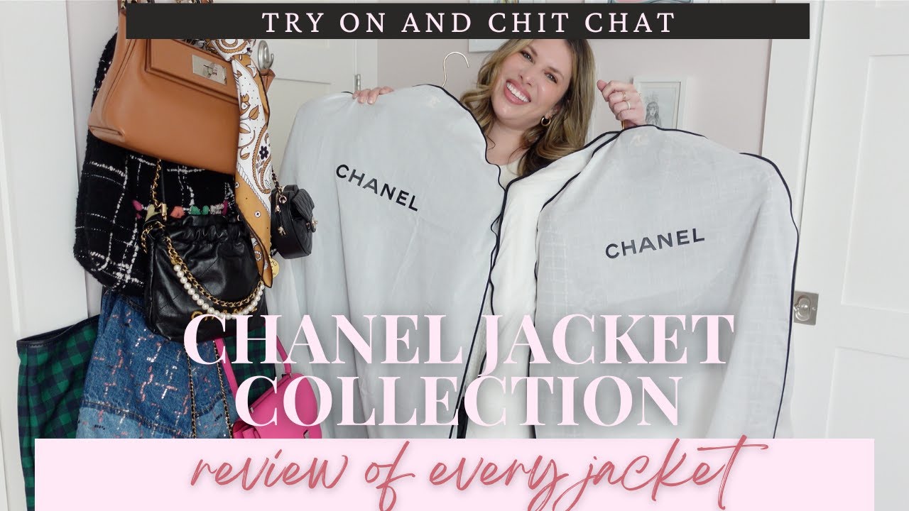 My entire CHANEL TWEED JACKET collection! Complete with try-ons and comparisons!