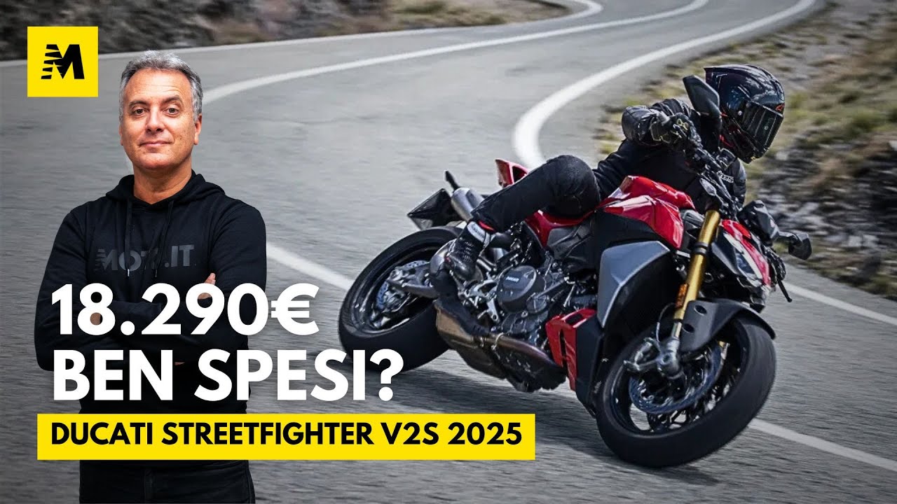 18.290 euro ben spesi? Il nostro TEST della Ducati Streetfighter V2 S 2025