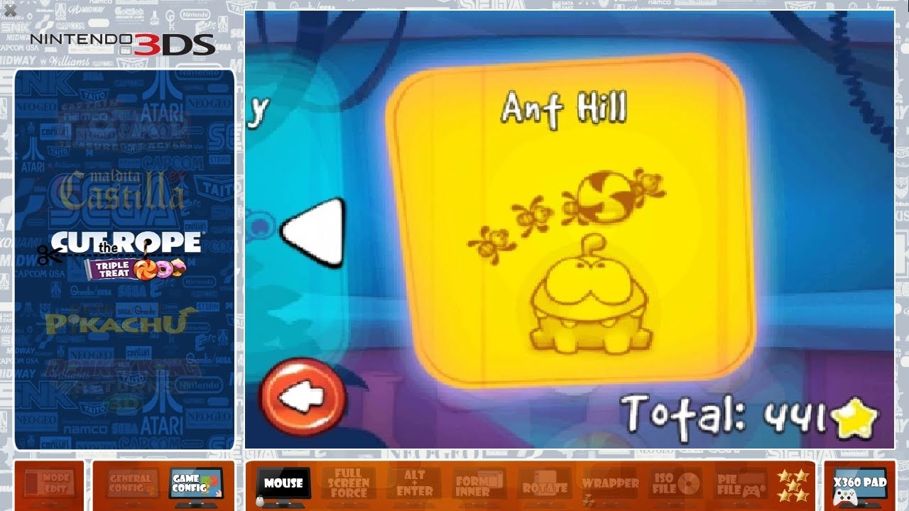 Cut the Rope Triple Treat Experiments [Ant Hill]