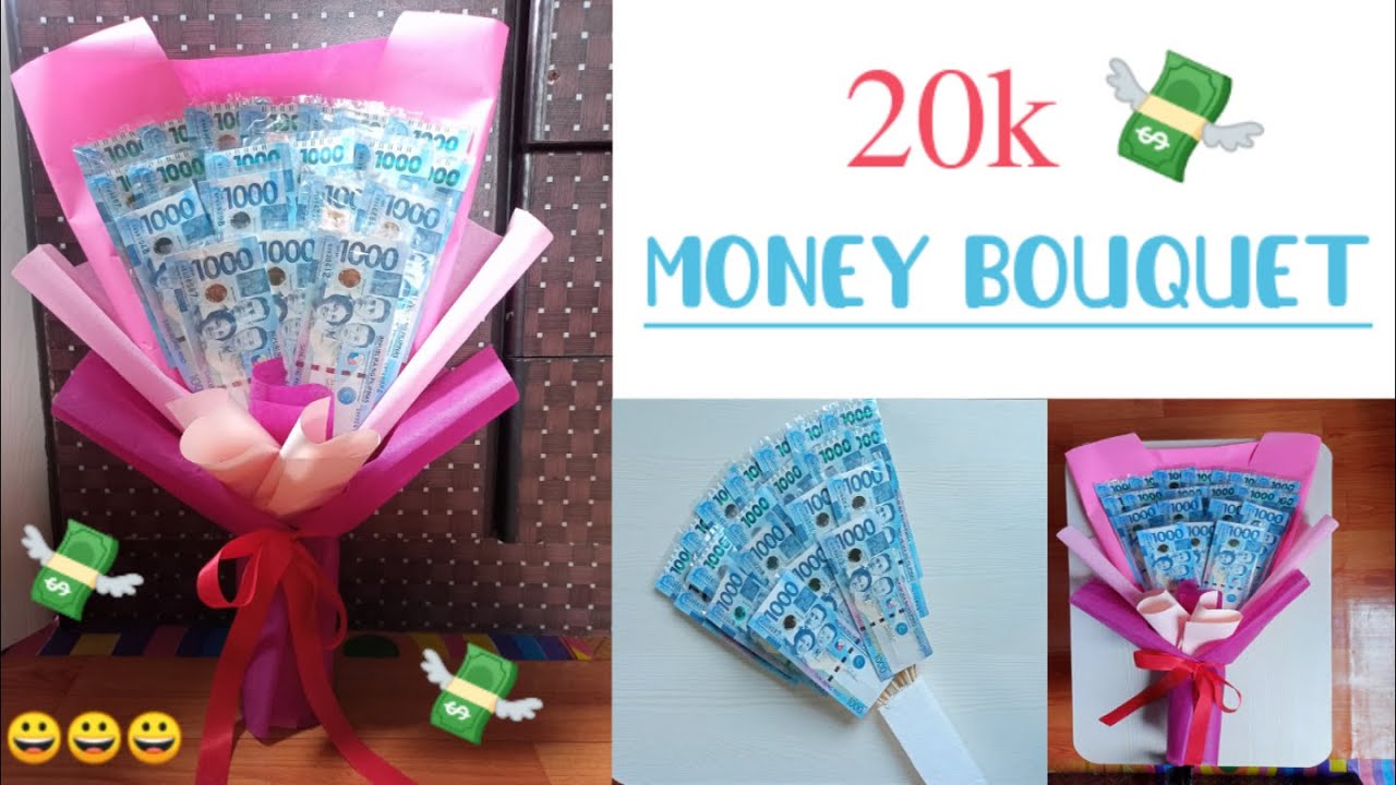 Step By Step Money Bouquet/Diy bouquet/Easy Tutorial/Ph/Kath Ideal