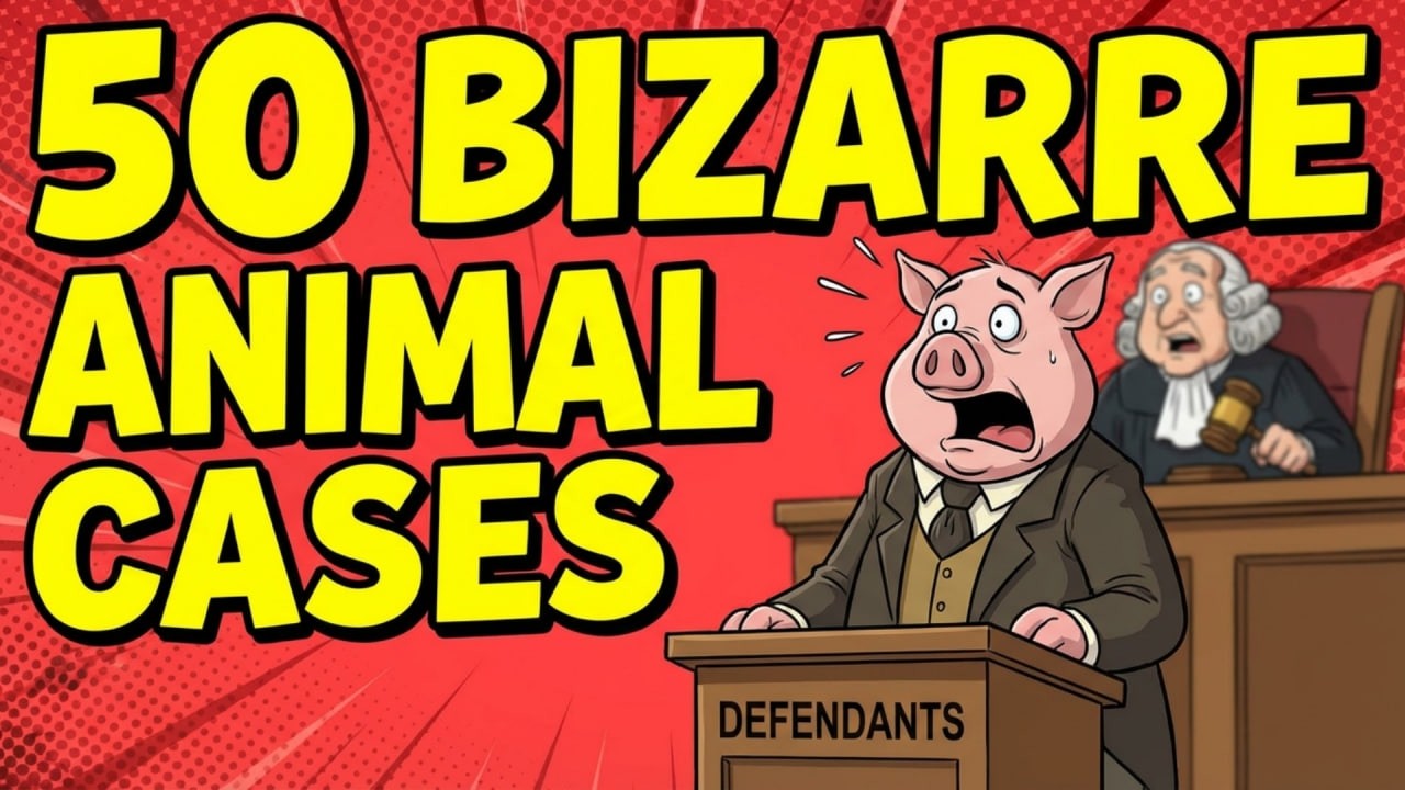 50 Animal Court Cases That Sound Too Absurd to Be Real