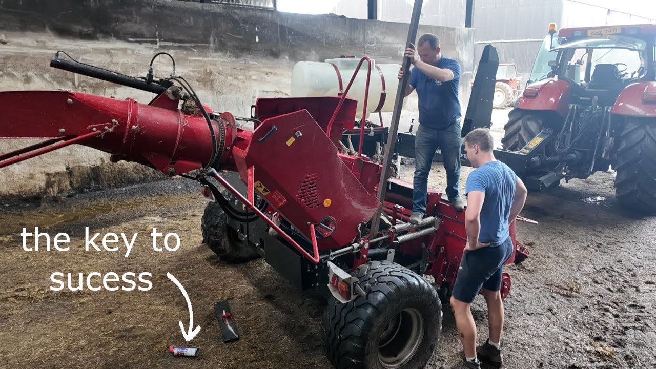 Getting ready for THIRD CUT SILAGE  |  SERVICING the MIGHTY JF1260!