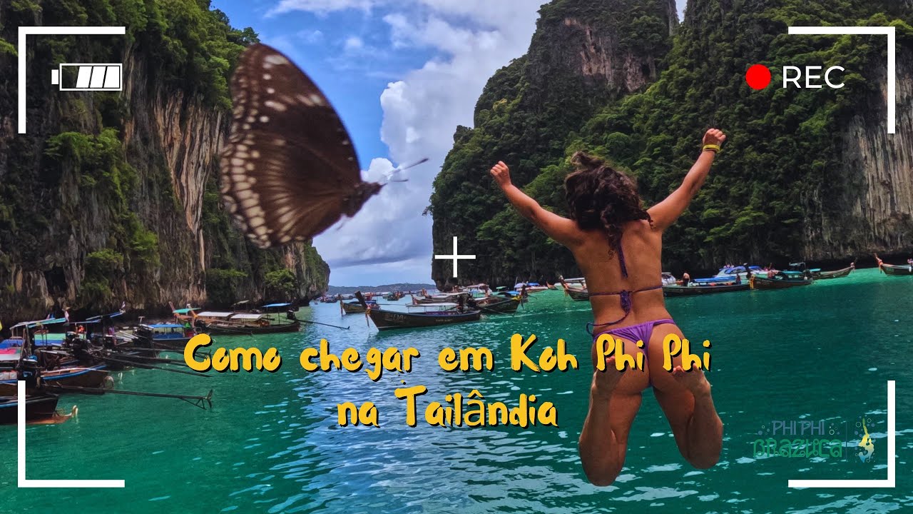 Como chegar em Koh Phi Phi na Tailândia? 🇹🇭