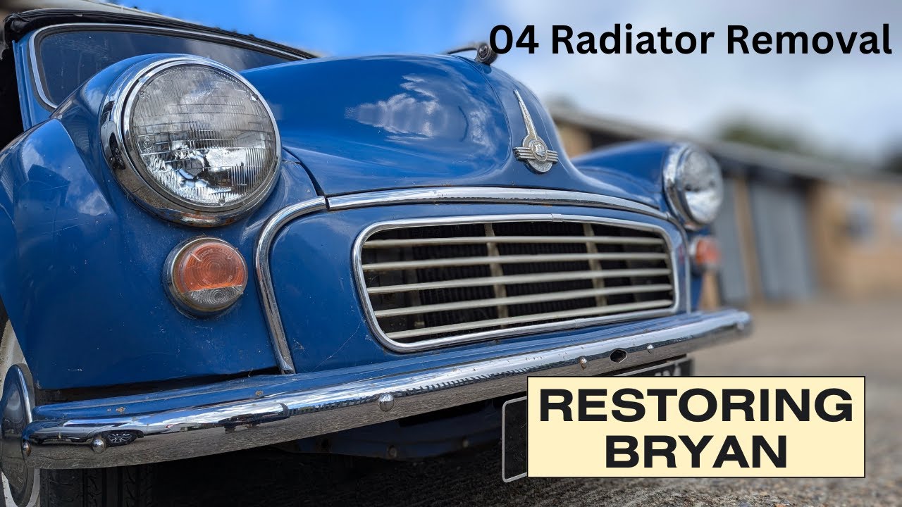 04 Radiator Removal - Morris Minor Convertible
