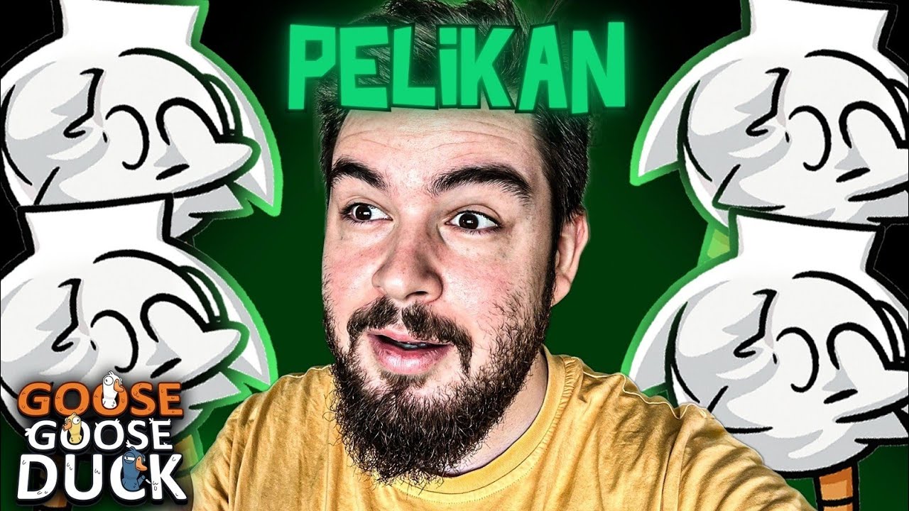 ÜST ÜSTE PELİKAN OYUNLARI ! | Goose Goose Duck