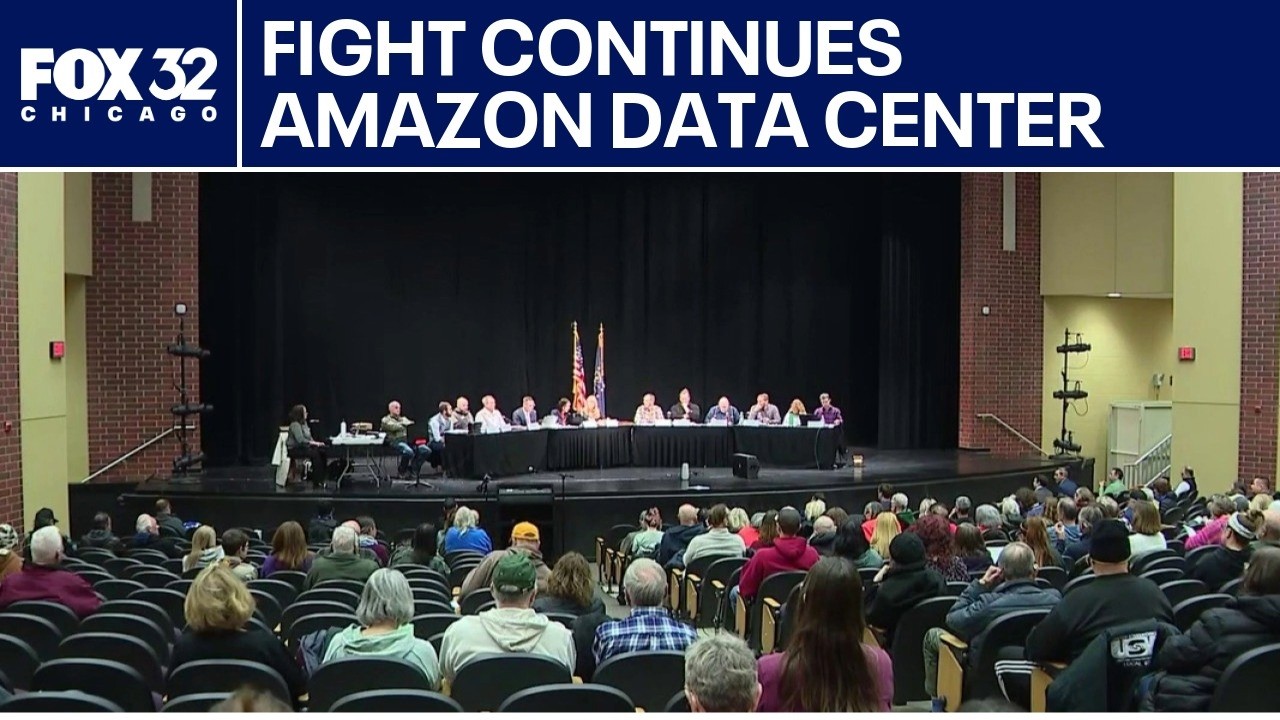 Fight over Amazon data center in Indiana