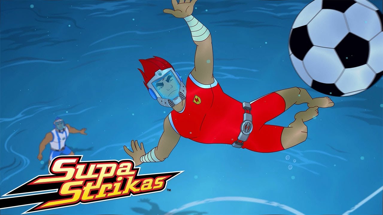 Futebol subaquático | @Supa Strikas em Portugues | Desenhos Animados de FUTEBOL em Português