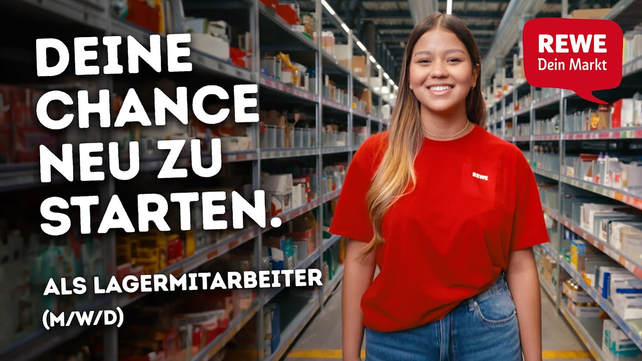 Werde Lagermitarbeiter:in beim REWE Lieferservice
