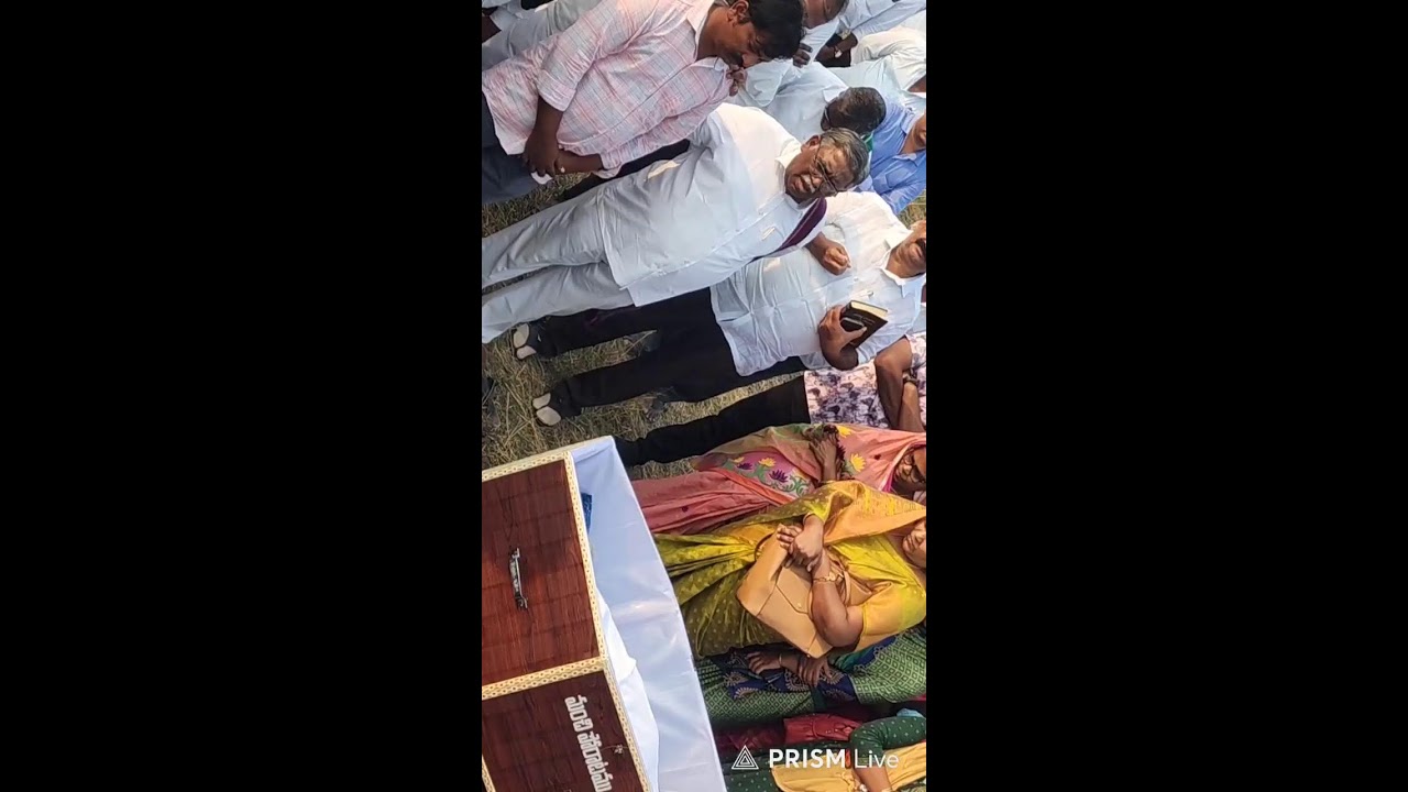 Bro abraham Gs Inagallu wife funeral service
