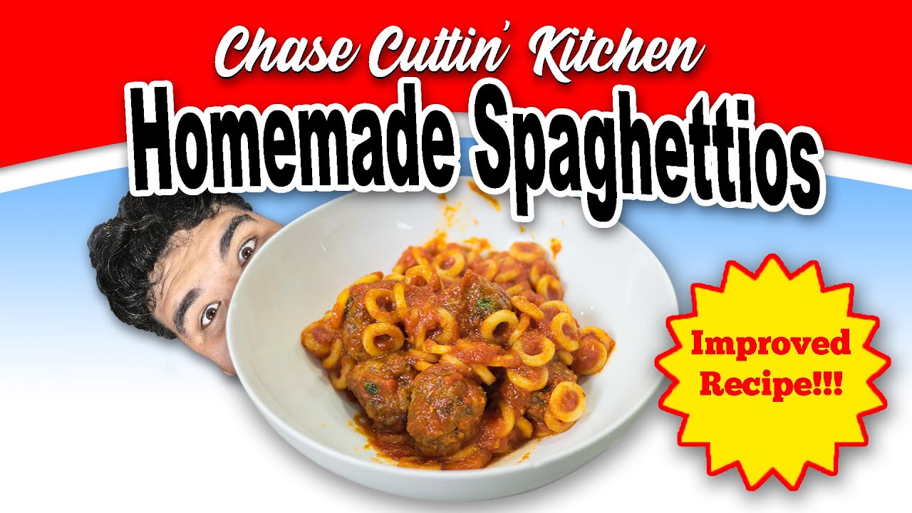 Authentic Homemade Spaghettios With Meatballs (Kitchen Korrections)