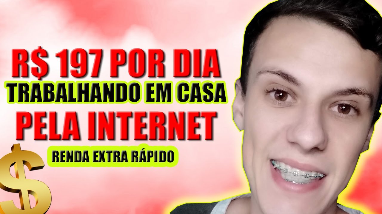10 Formas de TRABALHAR EM CASA pela INTERNET / Renda Extra Online R&aacute;pido!
