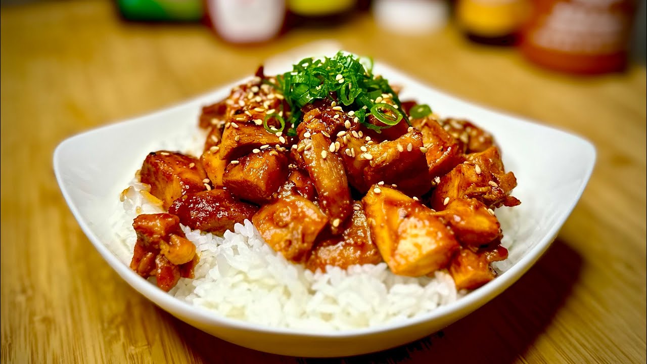 Способ приготовления: Курица барбекю по-корейски (сладко-острая)