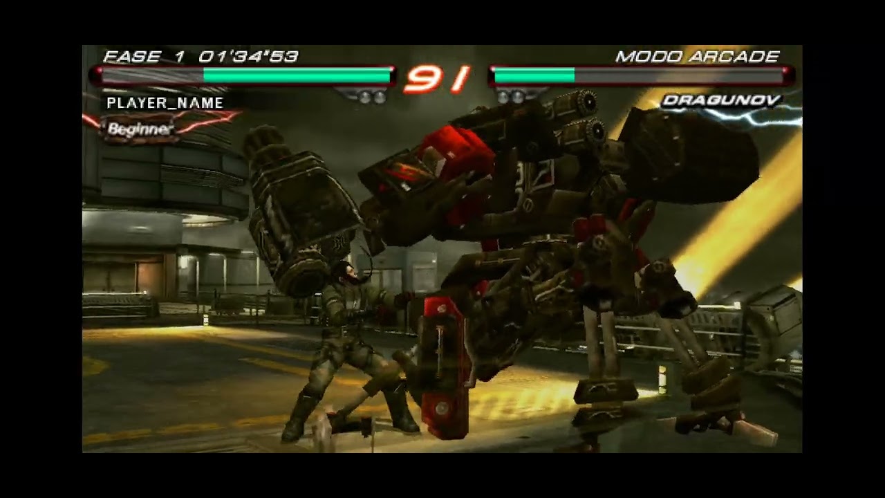 JUGANDO tekken 6 pero tengo al NANCY-MI847J 