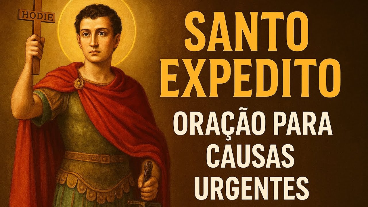 Oração poderosa de Santo Expedito para quebrar inveja e maldições. #santoexpedito