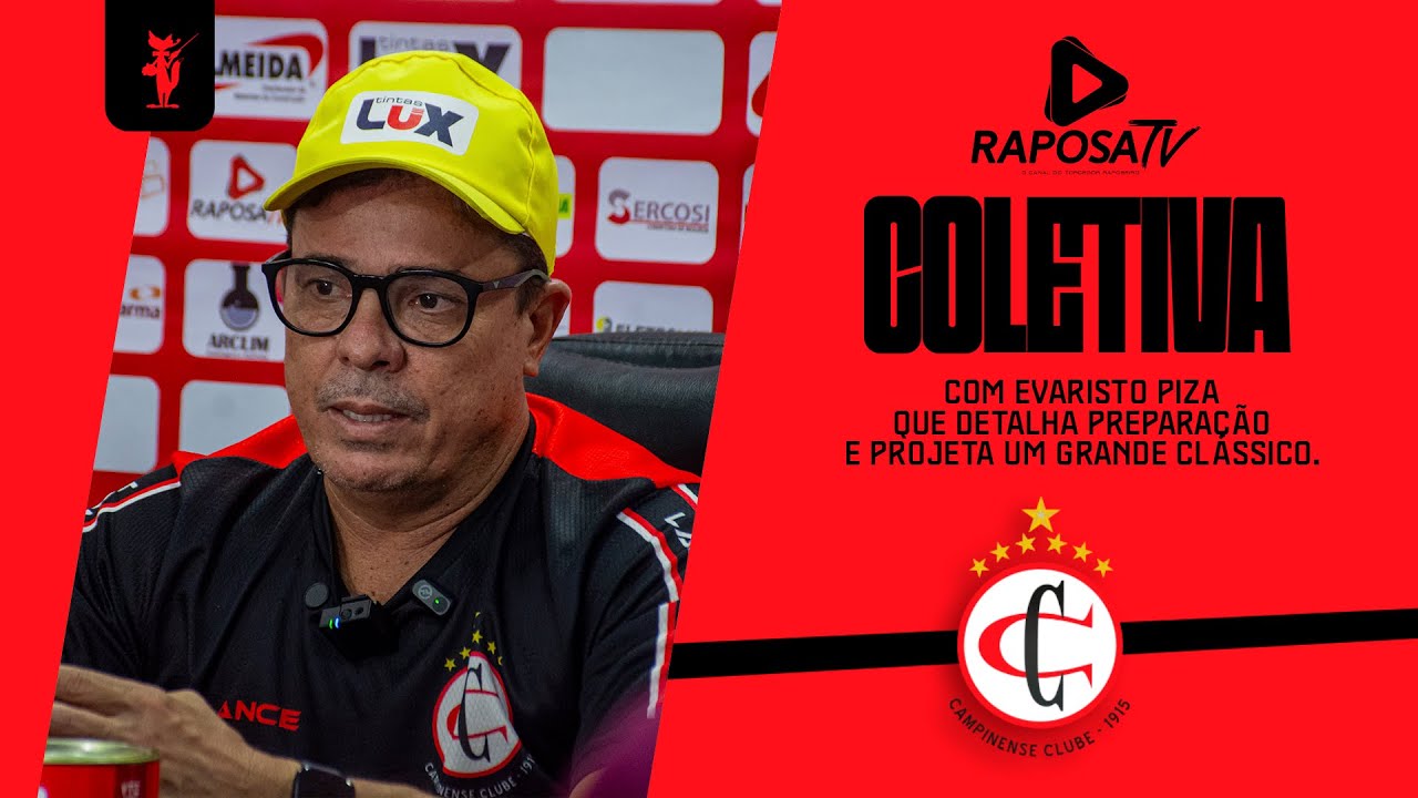 COLETIVA | TREINADOR EVARISTO PIZA