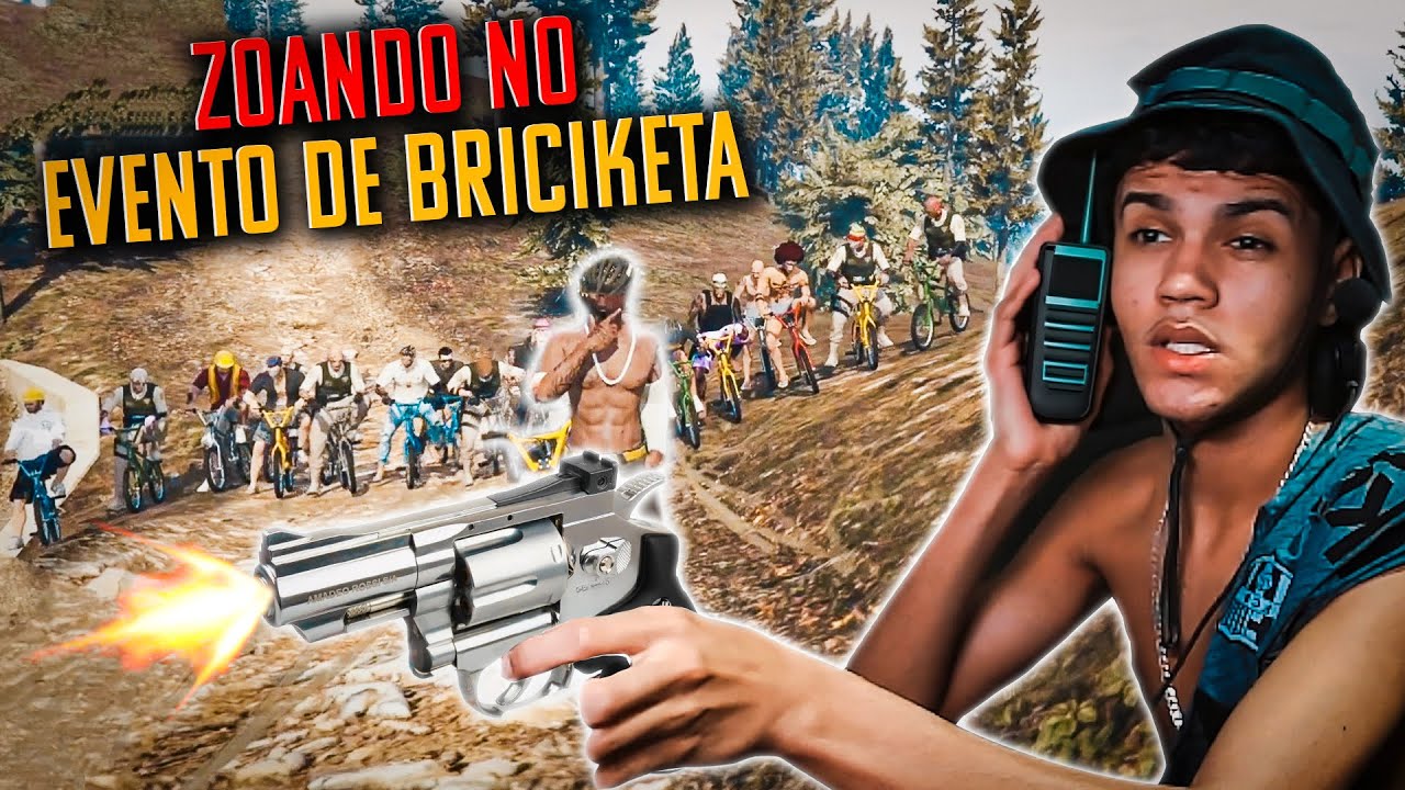 ZOANDO NO EVENTO DE CORRIDA DE BICICLETA no GTA RP (Pitoco Dugera)