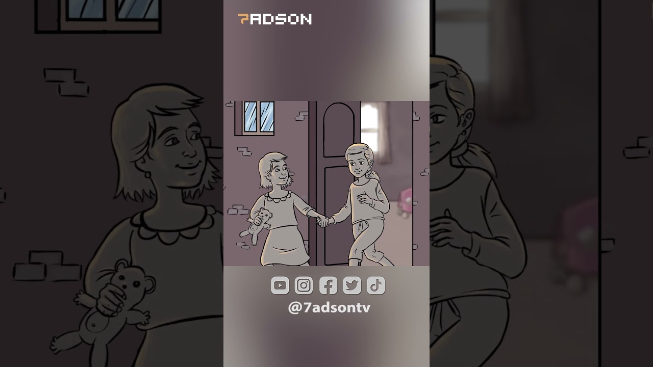 صورة واحدة قلبت حياتها رأساً على عقب:قصة فتاة اكتشفت أنها مفقودة😱#video #اكسبلور #trending  #cartoon