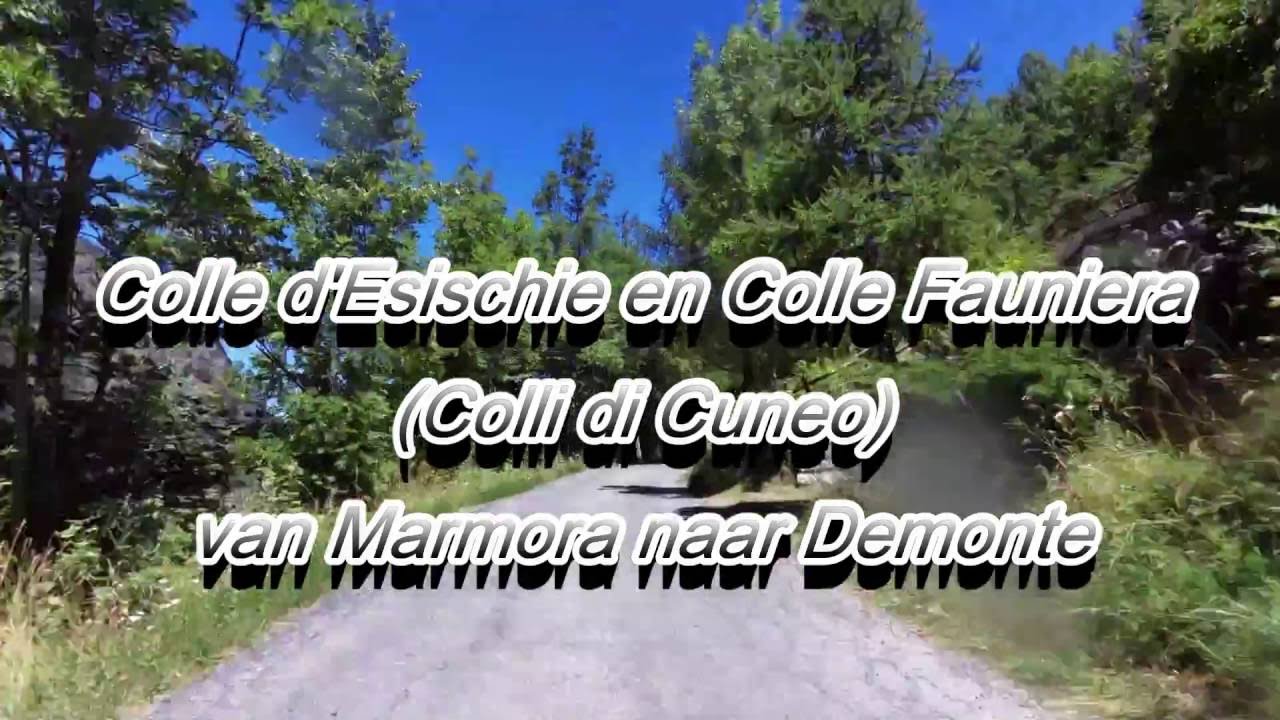 Colle d'Esischie en Colle Fauniera van Marmora naar Demonte Honda Varadero XL 1000 (2016)