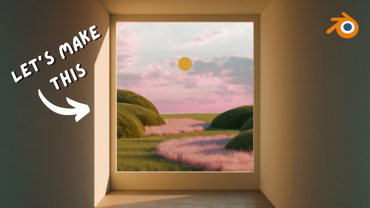 How To Make a Beautiful Landscape in Blender | Tutorial