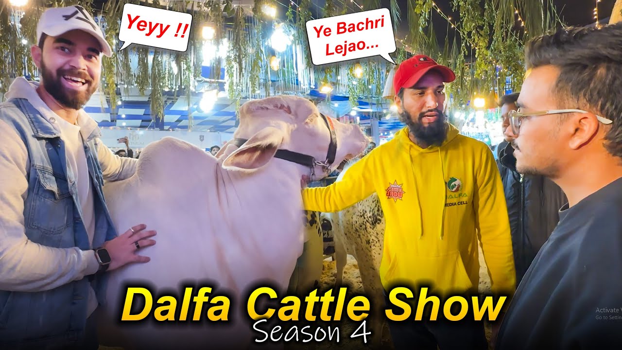 Dalfa Cattle Show Mein ​⁠​⁠@ARMaani7 Ne Joji Ko Bachri Ki Zabardust Offer Dedi !! 😍