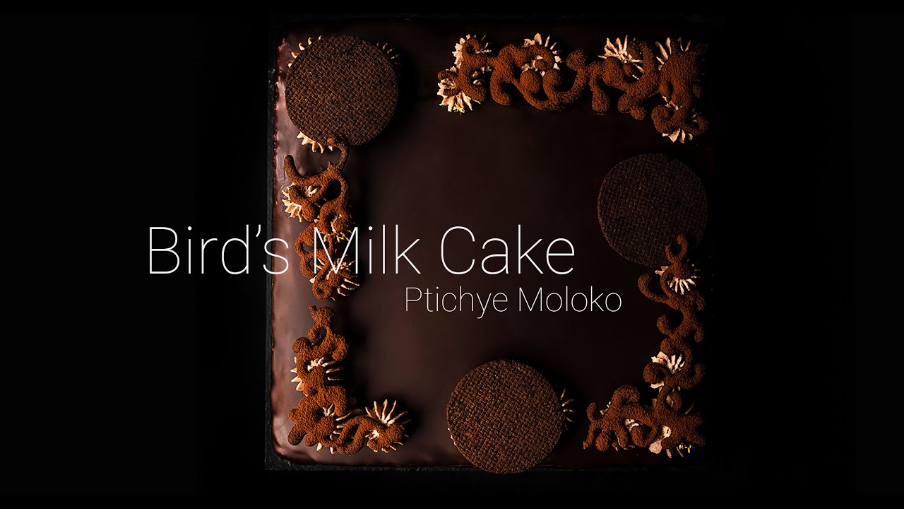 Tarta Leche de Pájaro - Bird´s Milk Cake #BakeStreet #ptichyemoloko