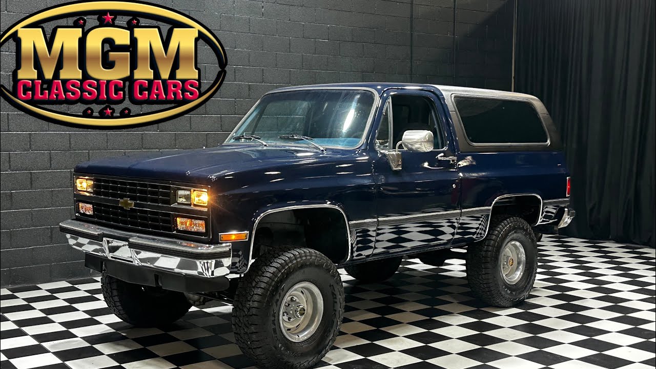 1990 Chevrolet K5 Blazer - FOR SALE! - CALL!