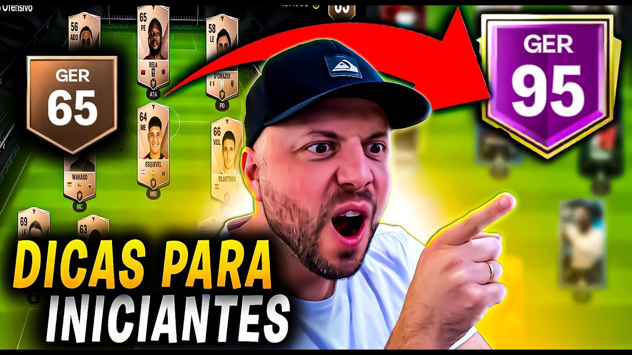 DICAS PARA INICIANTES no fc mobile 24!! Como jogar fc mobile?