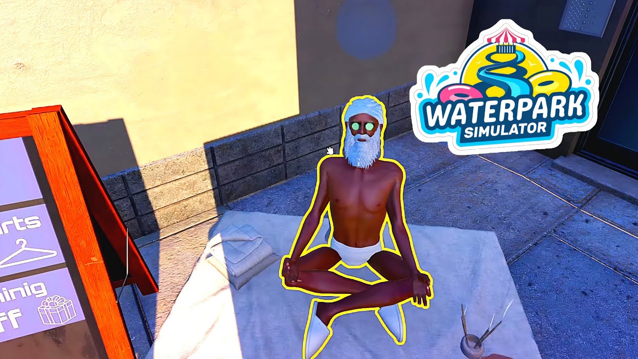 Waterpark Simulator Folge #17 Wer bist du denn???